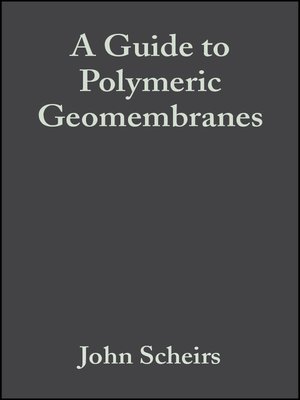 cover image of A Guide to Polymeric Geomembranes